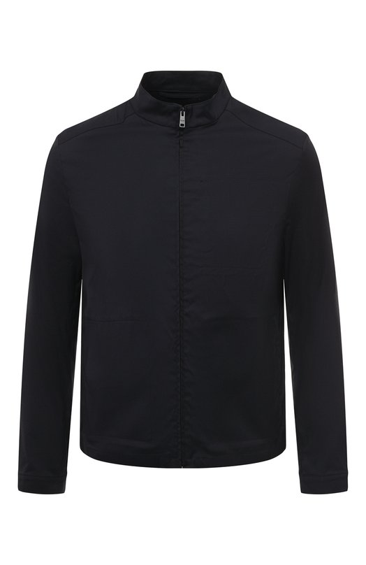 Хлопковая куртка Prada SGB765-Z21-F0V41-211 Чёрный SGB765-Z21-F0V41-211
