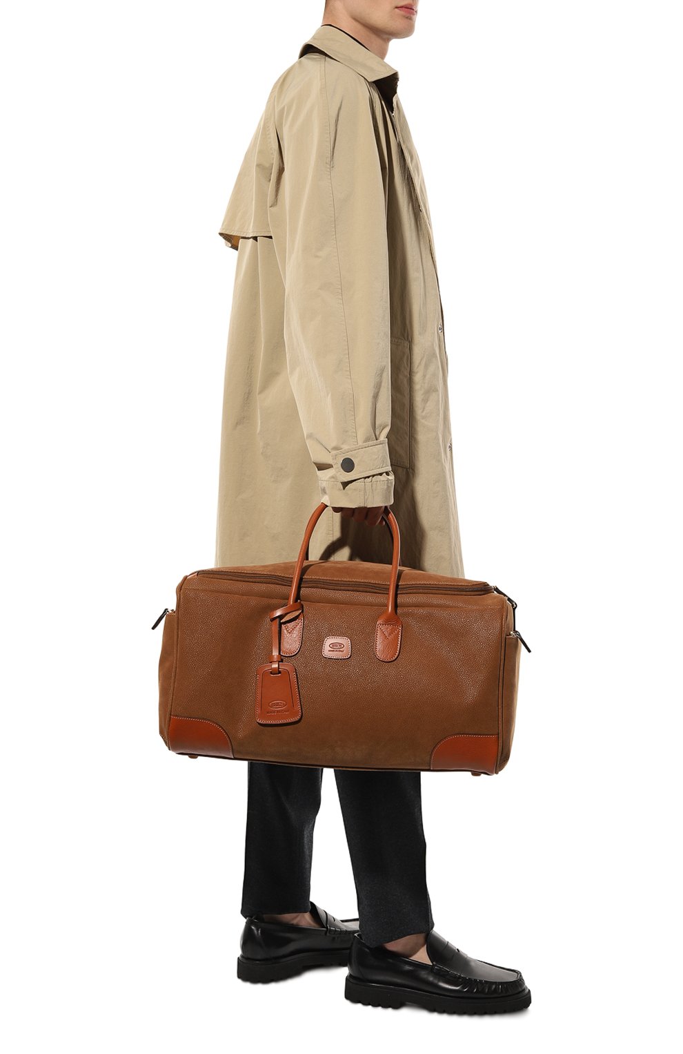 Сумка life BRIC`S коричневого цвета по цене 53750 руб., арт. BLF00250.216, фото 7 Сумка life BRIC`S, арт. BLF00250.216, фото 7