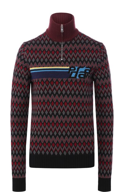 Женская шерстяная водолазка PRADA, арт. 126235-1R87-F0002