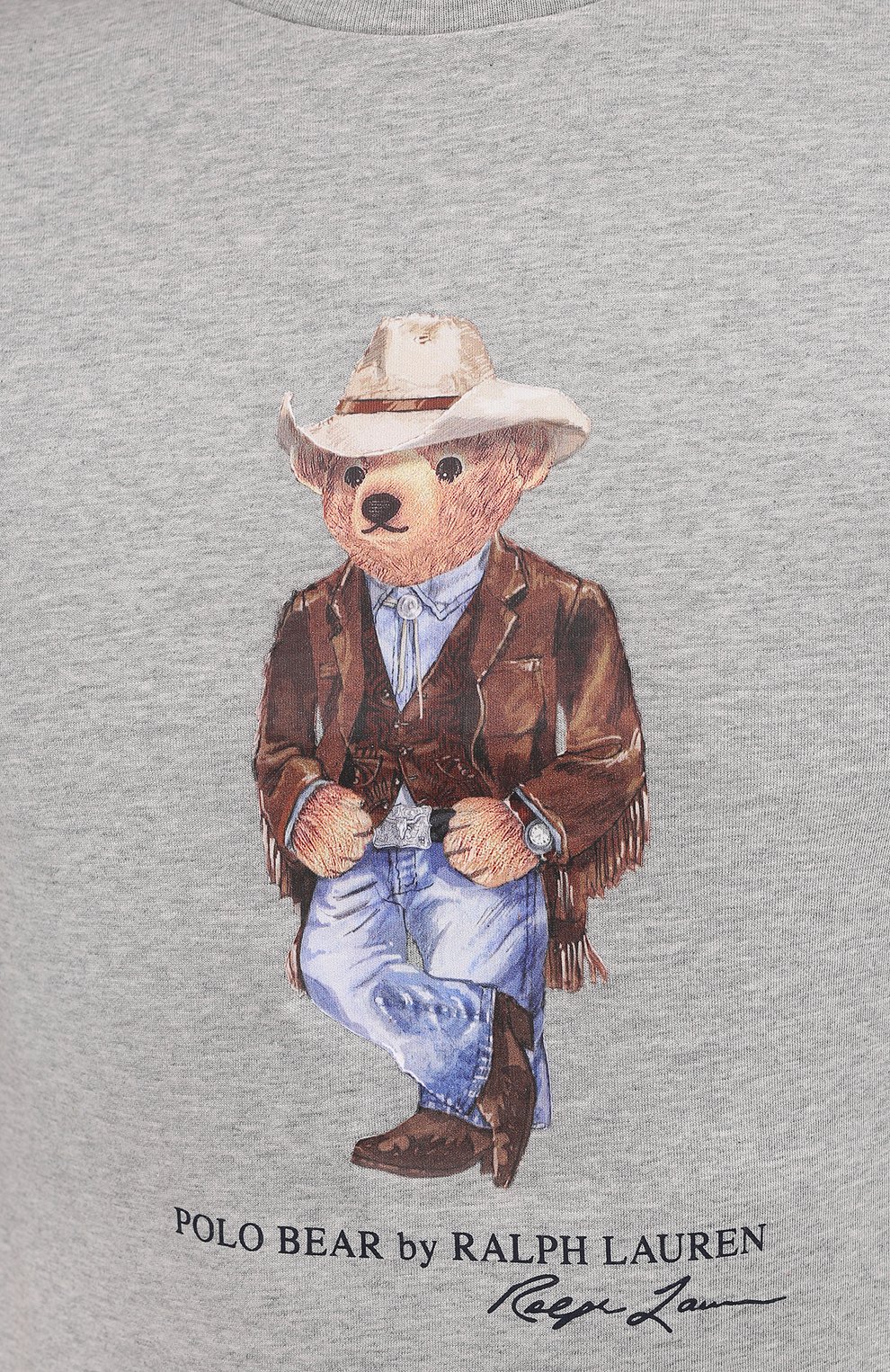 Хлопковая футболка POLO RALPH LAUREN, арт. 710858029, фото 5