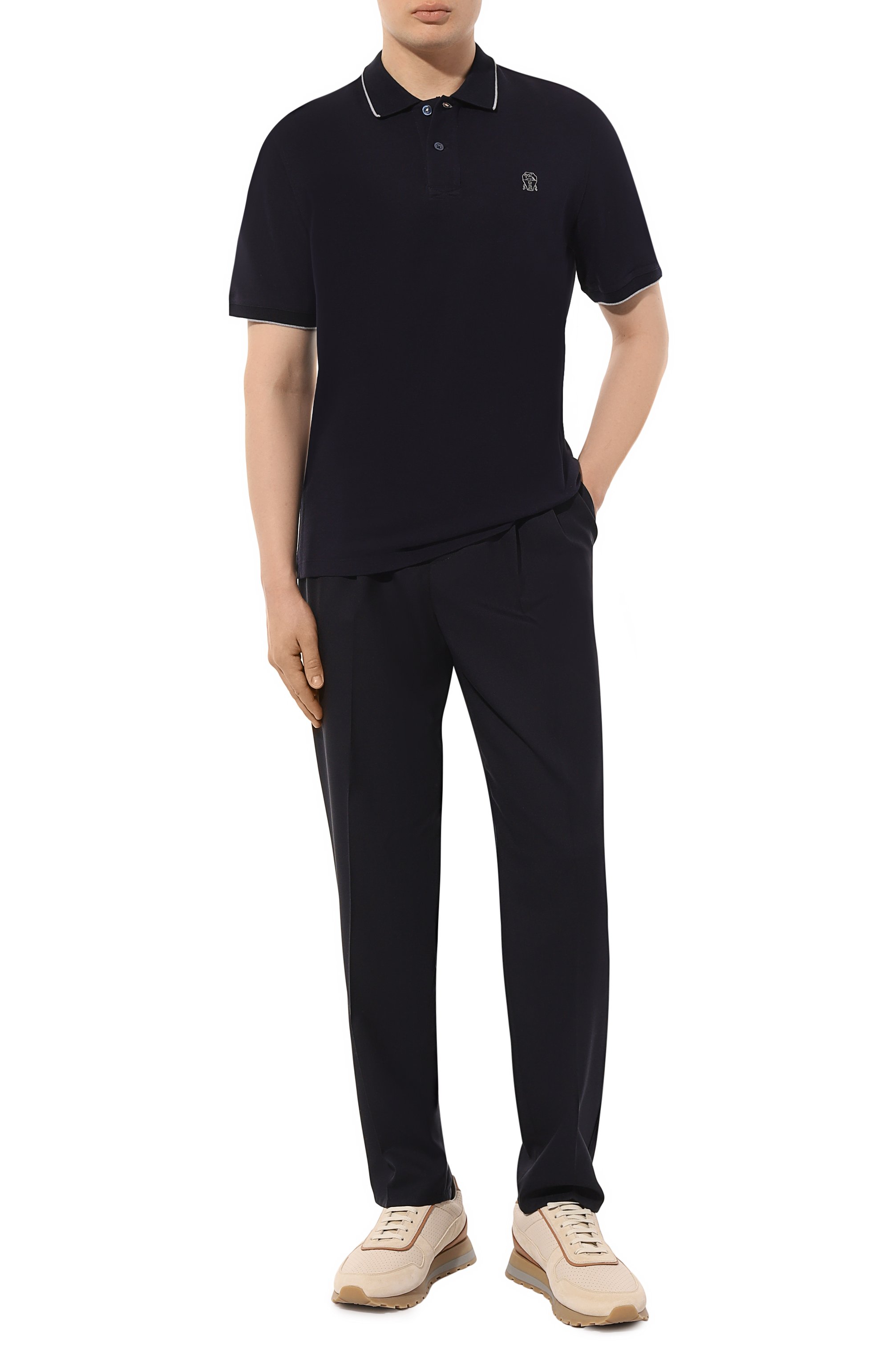 Шерстяные брюки BRUNELLO CUCINELLI, арт. MB407B2302, фото 2