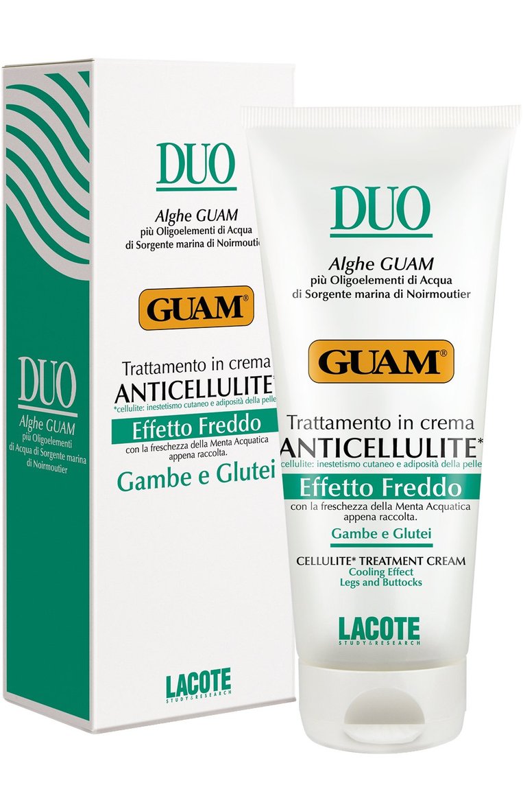 Антицеллюлитный крем с охлаждающим эффектом duo (200ml) GUAM бесцветного цвета, арт. 8025021822785 | Фото 1 (Тип продукта: Кремы; Назначение: Для тела; Региональные ограничения белый список (Axapta Mercury): Не проставлено)