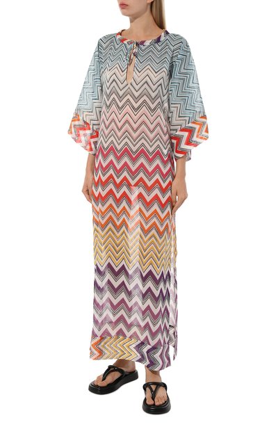 Туника из хлопка и шелка MISSONI, арт. MS23SQ1P/BW00NM, фото 3