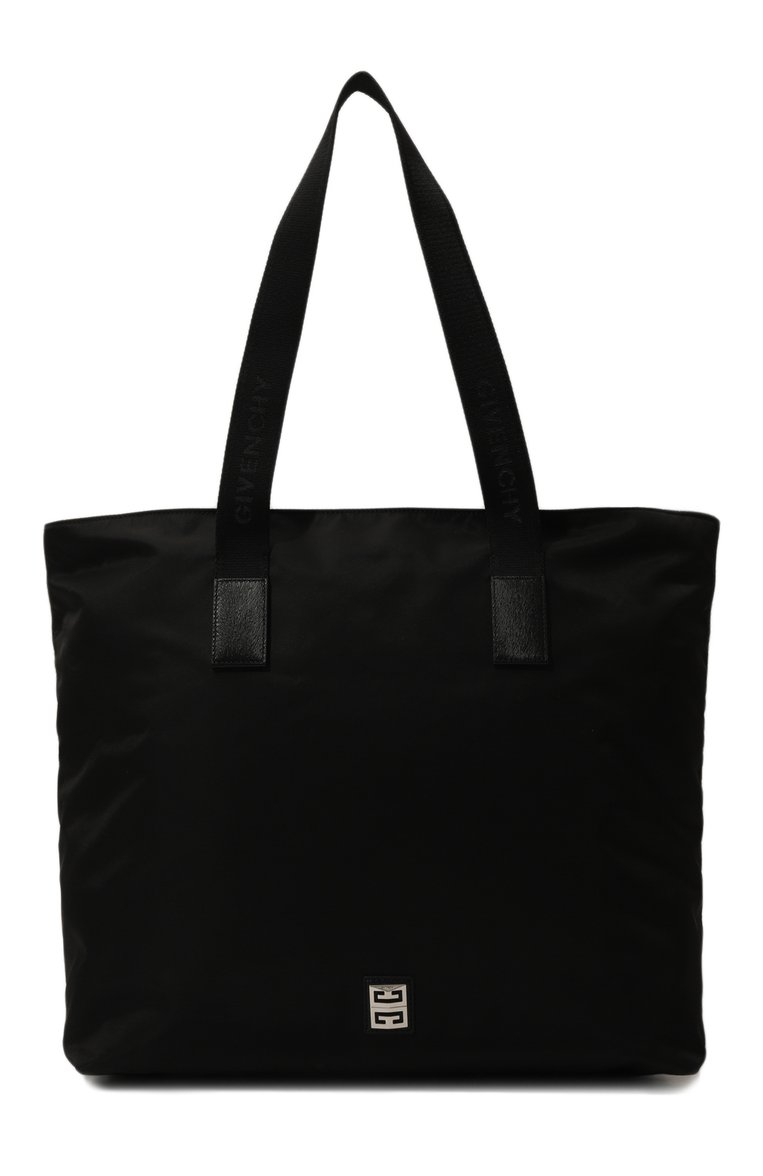 Мужская сумка-тоут 4g large GIVENCHY черного цвета, арт. BK508MK17N | Фото 1 (Размер: large; Материал: Текстиль; Материал сплава: Проставлено; Драгоценные камни: Проставлено; Случай: Повседневный)