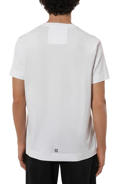 Хлопковая футболка GIVENCHY, арт. BM71H5/3YE6, фото 4