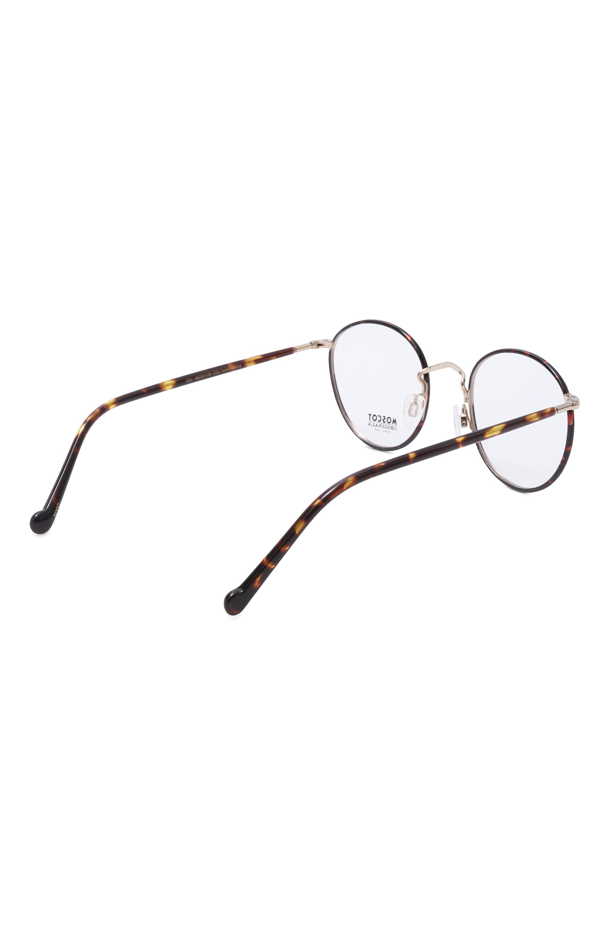 Оправа с клипоном MOSCOT, арт. ZEV T0RT0ISE/G0LD/AMBER CLIP, фото 6