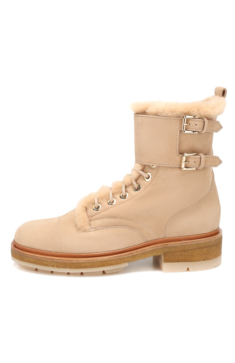 Замшевые ботинки SANTONI, арт. WTAK58378PARAEYTE40, фото 3