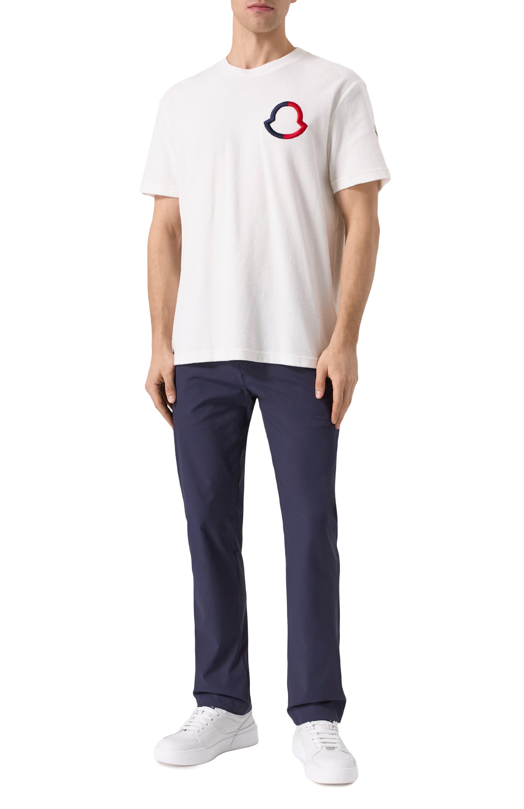 Хлопковая футболка MONCLER, арт. 8C00003/899VV, фото 2