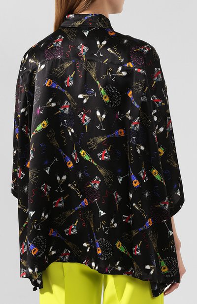 Шелковая блузка BALENCIAGA, арт. 595038/TGLF1, фото 4