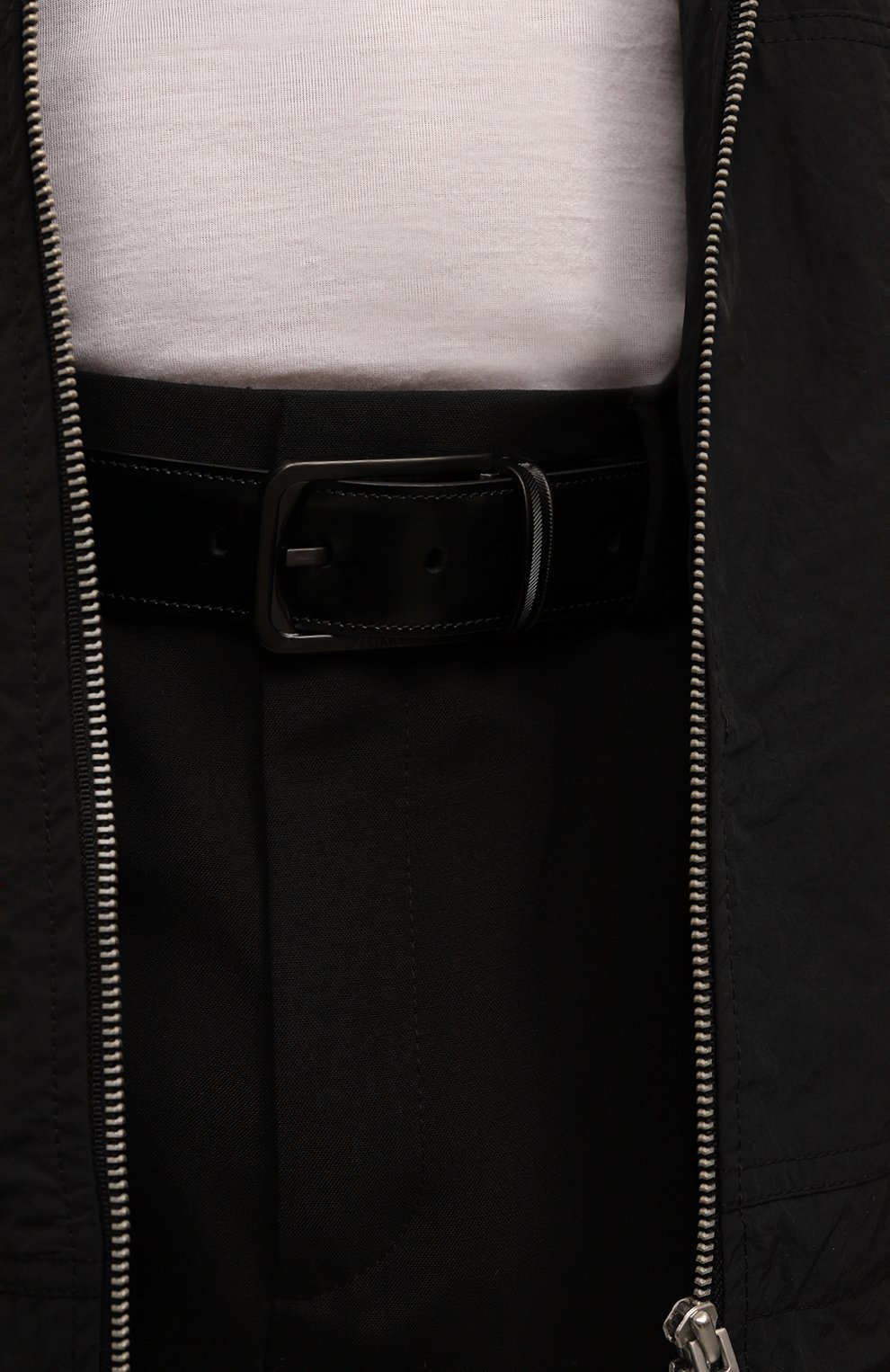 Кожаный ремень ZEGNA, арт. LHC0M/B001NZ, фото 3