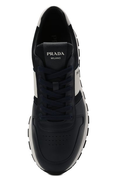Комбинированные кроссовки prax 01 PRADA, арт. 4E3571-3L3F-F0I33-G000, фото 5