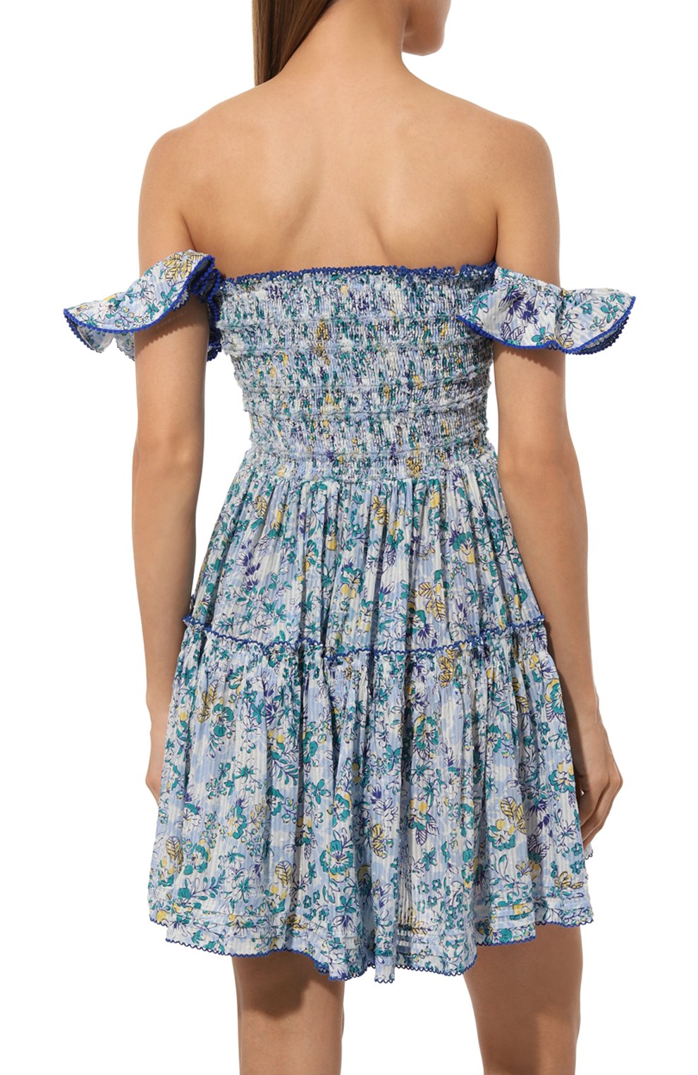 Хлопковое платье POUPETTE ST BARTH, арт. WAUH24N0SYU, фото 4