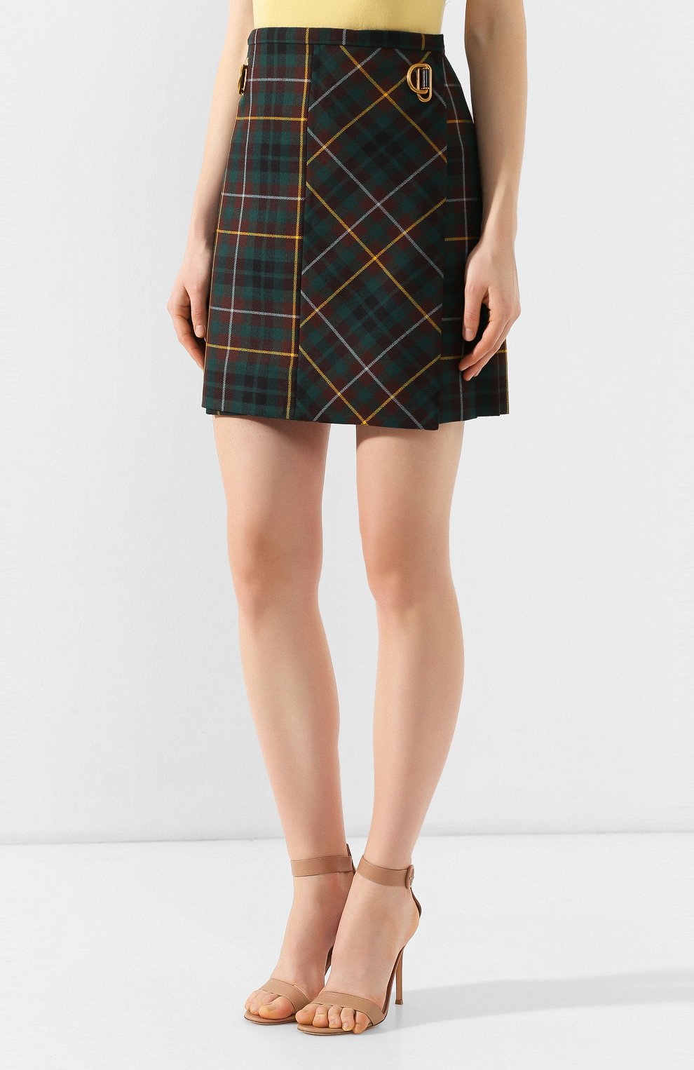 Шерстяная юбка BURBERRY, арт. 8007340, фото 3