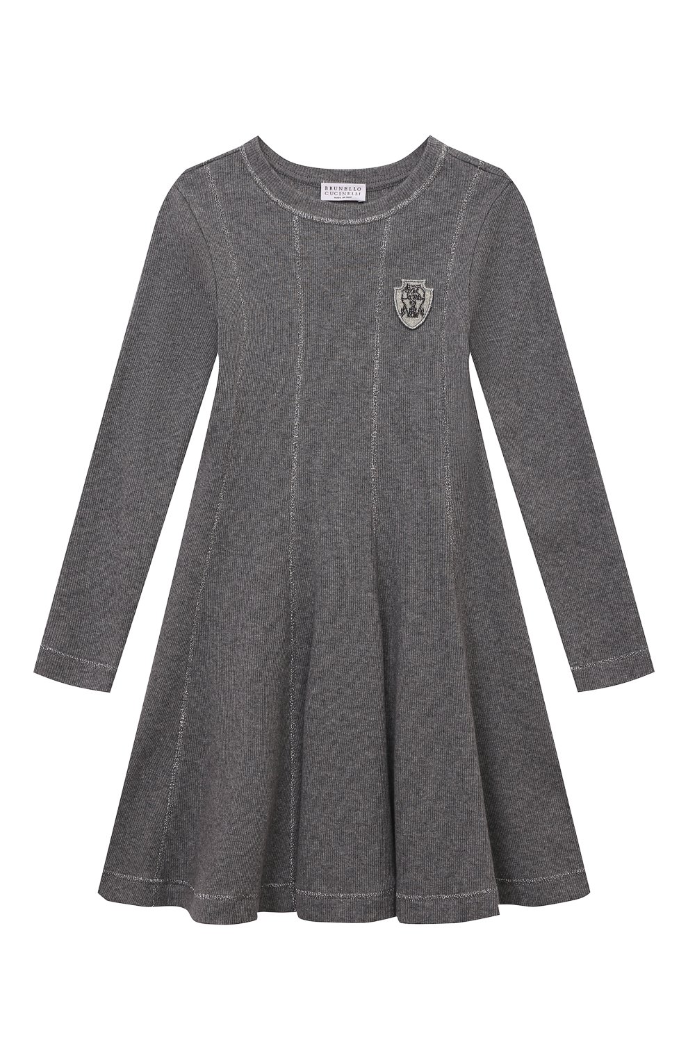 Хлопковое платье BRUNELLO CUCINELLI, арт. BB056A315B, фото 1