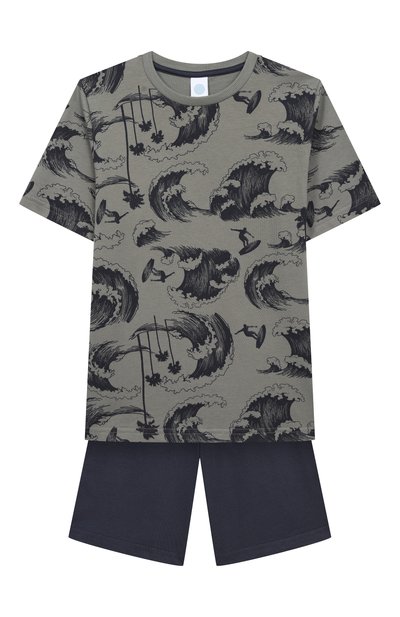 Хлопковая пижама SANETTA, арт. 245823