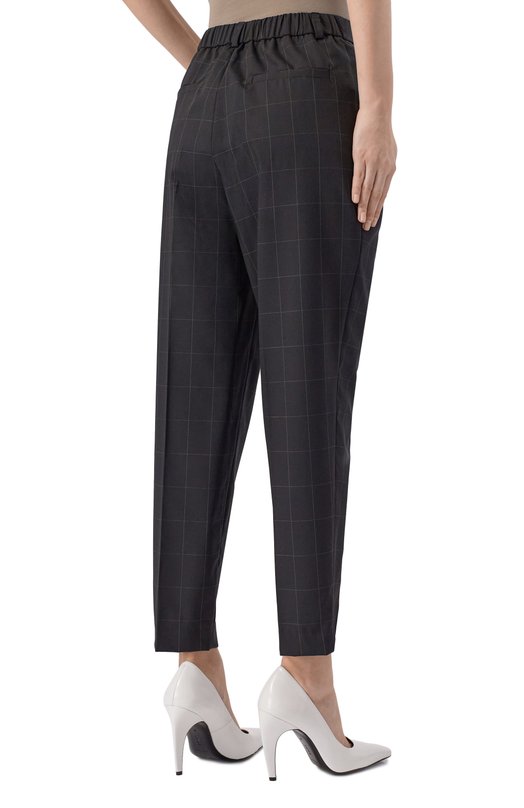 Шерстяные брюки Noble&Brulee NB114/281022/9 Чёрный  NB114/281022/9 Фото 4