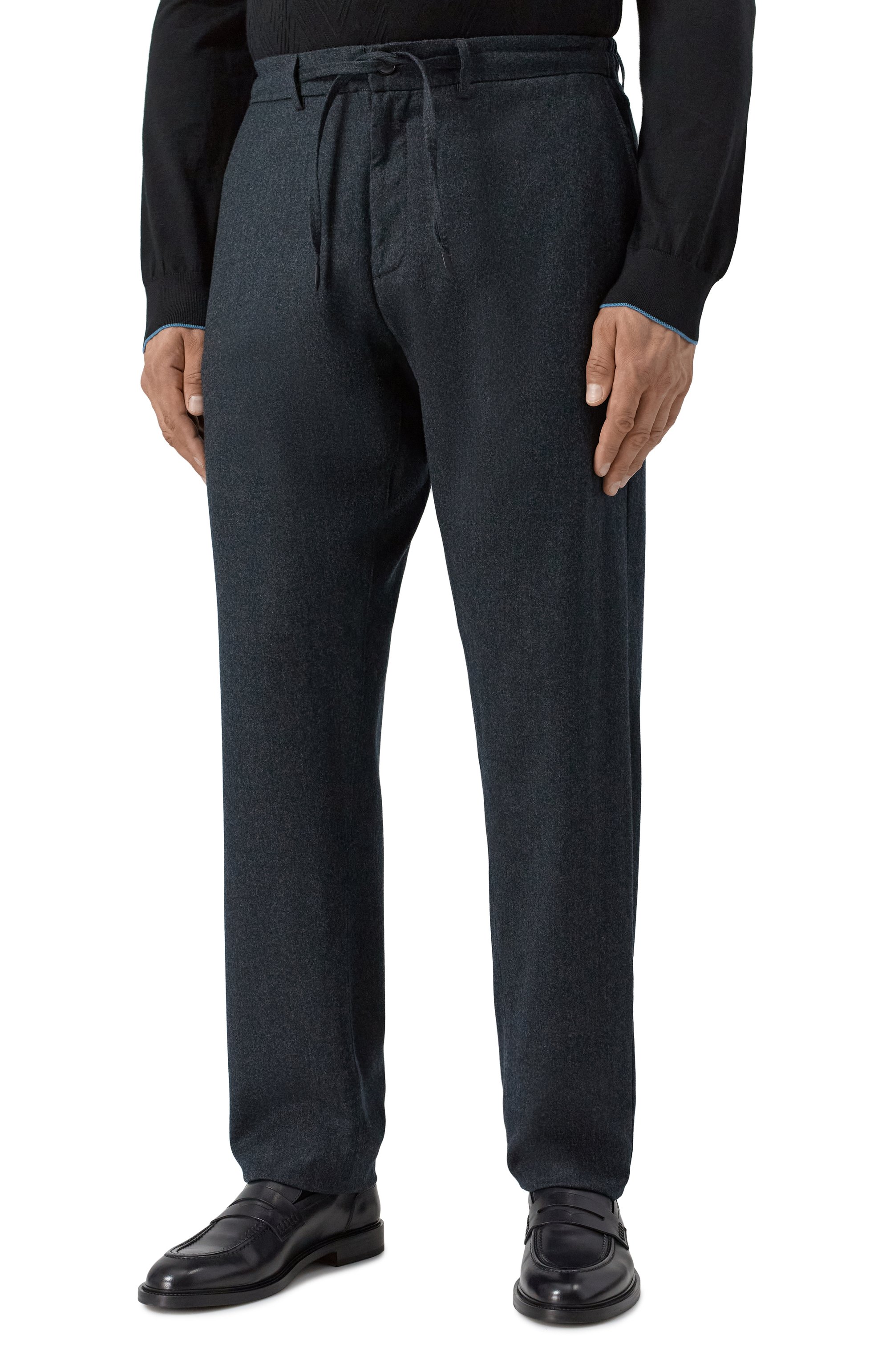 Шерстяные брюки CANALI, арт. V1659G/AR03472, фото 3