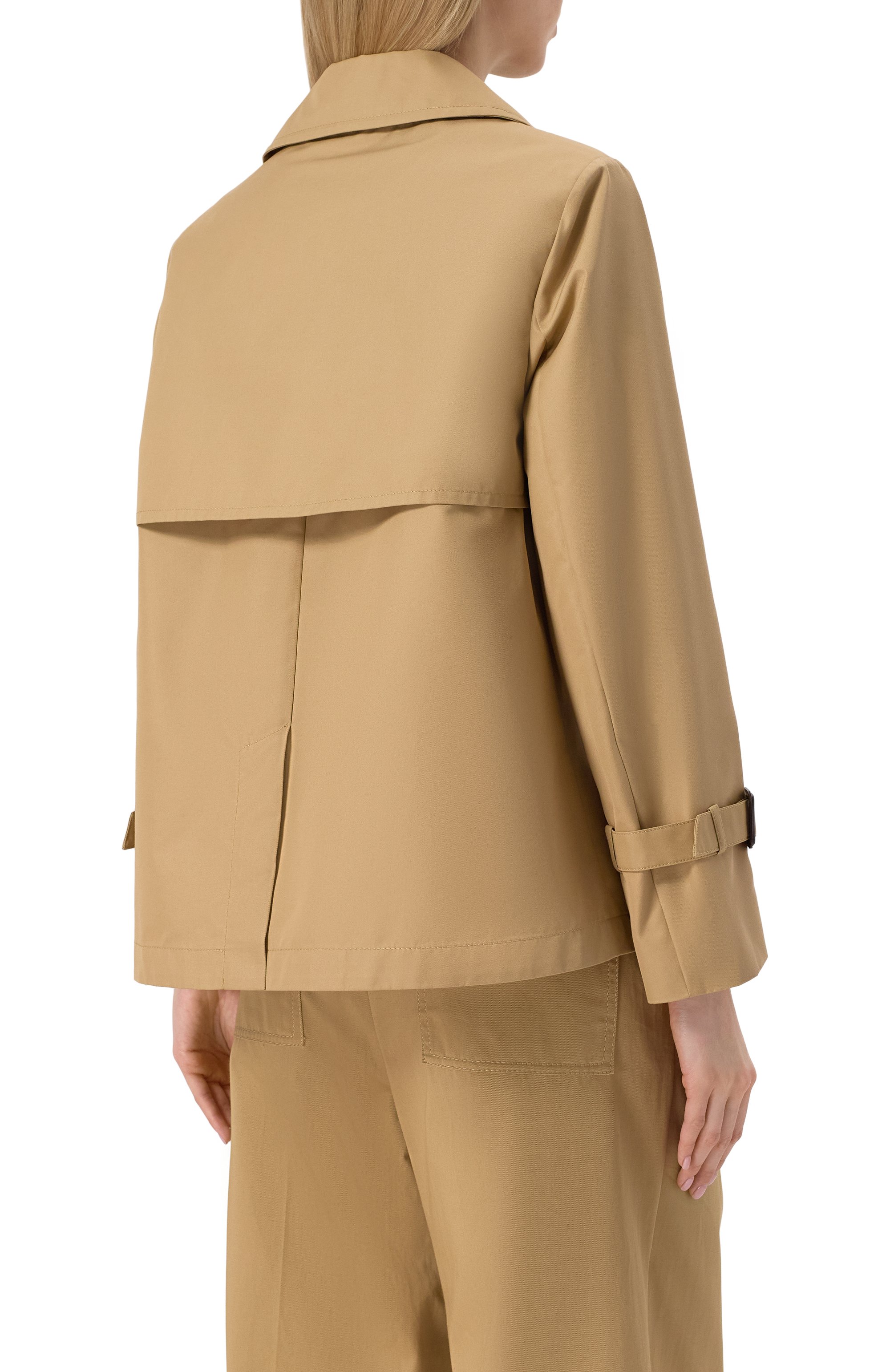 Хлопковый тренч WEEKEND MAX MARA, арт. BIGLIA, фото 4