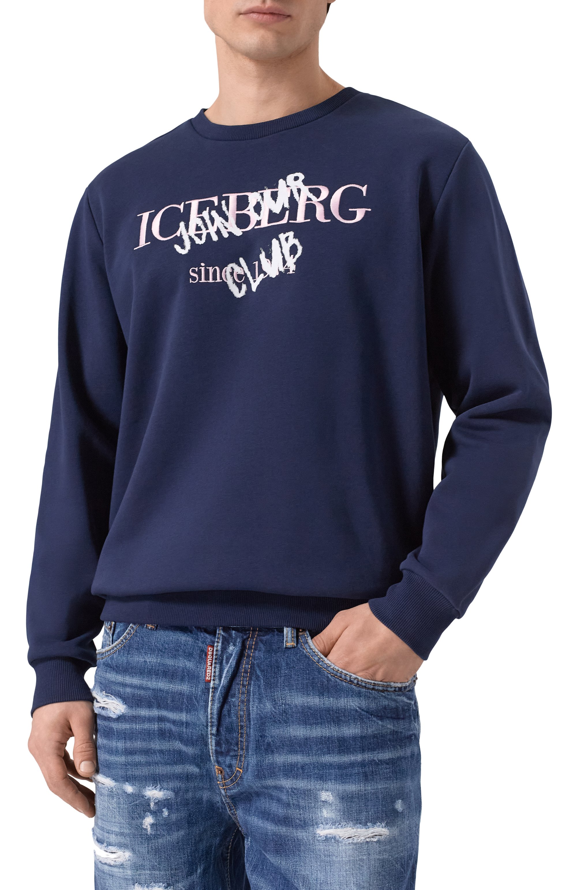 Хлопковый свитшот ICEBERG, арт. E010/6317, фото 3