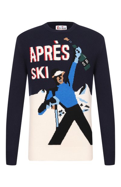 Мужской джемпер из шерсти и вискозы MC2 SAINT BARTH, арт. HER0011-00178I/HER0N C