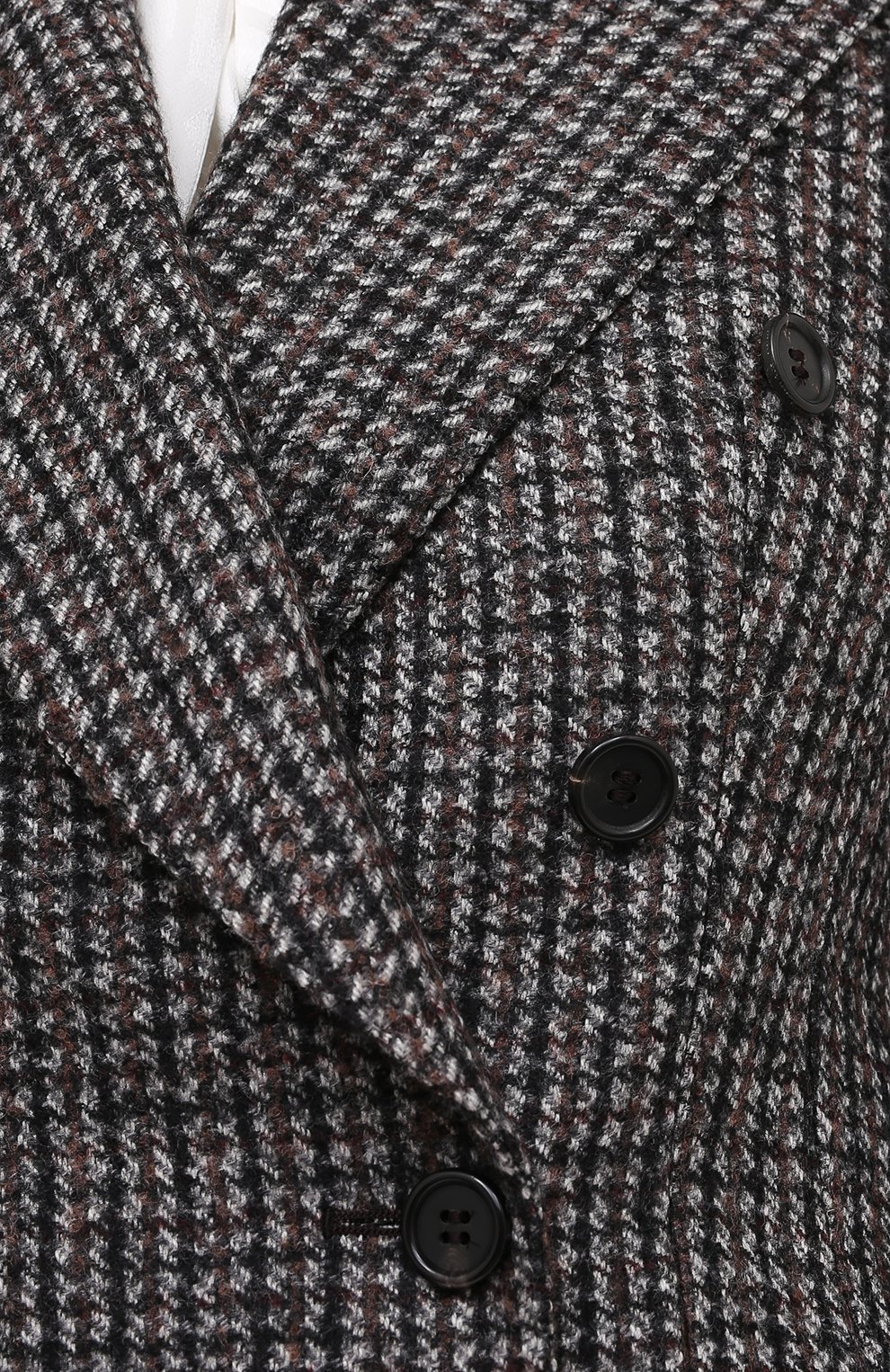 Шерстяной жакет DOLCE & GABBANA темно-серого цвета по цене 325000 руб., арт. F29GYT/FMMFU, фото 6 Шерстяной жакет DOLCE & GABBANA, арт. F29GYT/FMMFU, фото 6