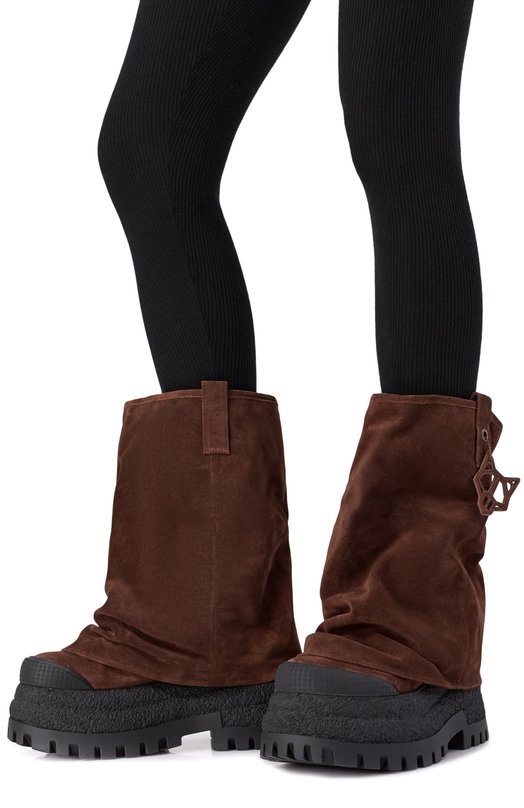 Замшевые сапоги Disturb Naked Wolfe DISTURB/SUEDE Коричневый  DISTURB/SUEDE Фото 2