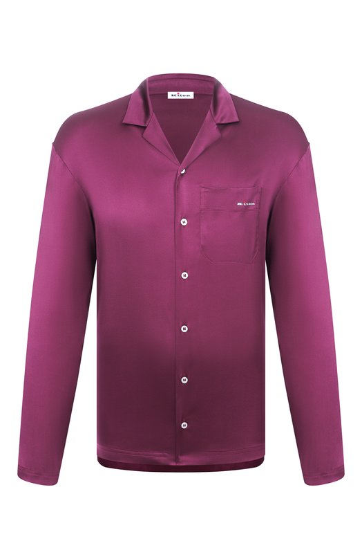 Шелковая рубашка Kiton UNWM018K0245H10 Розовый UNWM018K0245H10