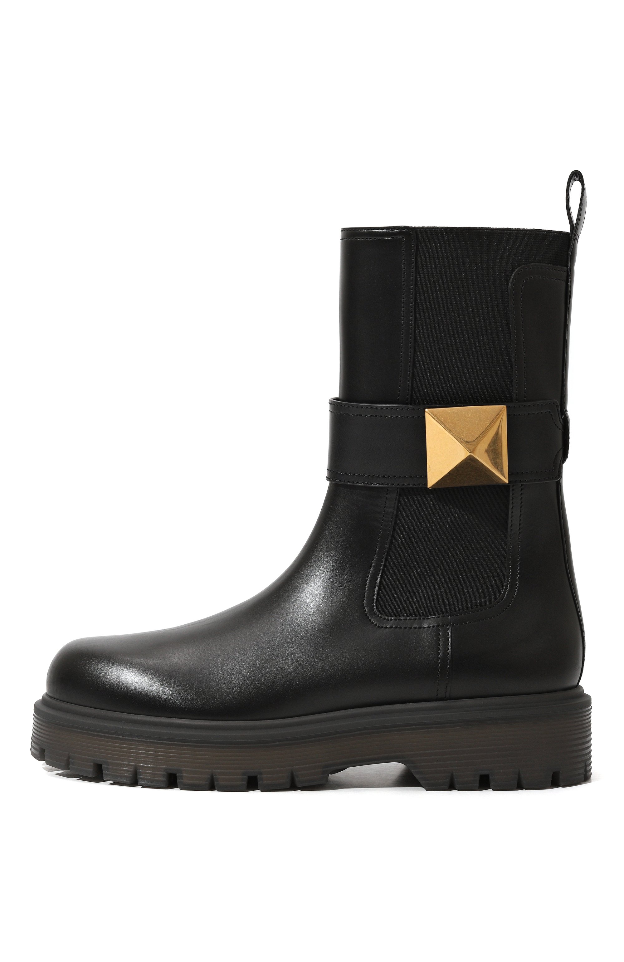 Кожаные челси one stud VALENTINO, арт. 3W2S0FY1KUM, фото 4