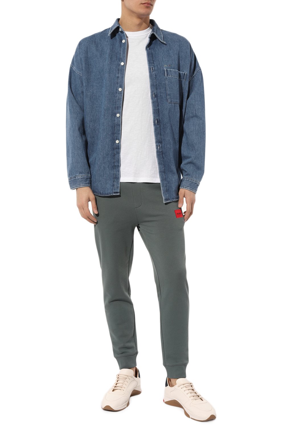 Хлопковая футболка BOSS ORANGE, арт. 50508243, фото 2