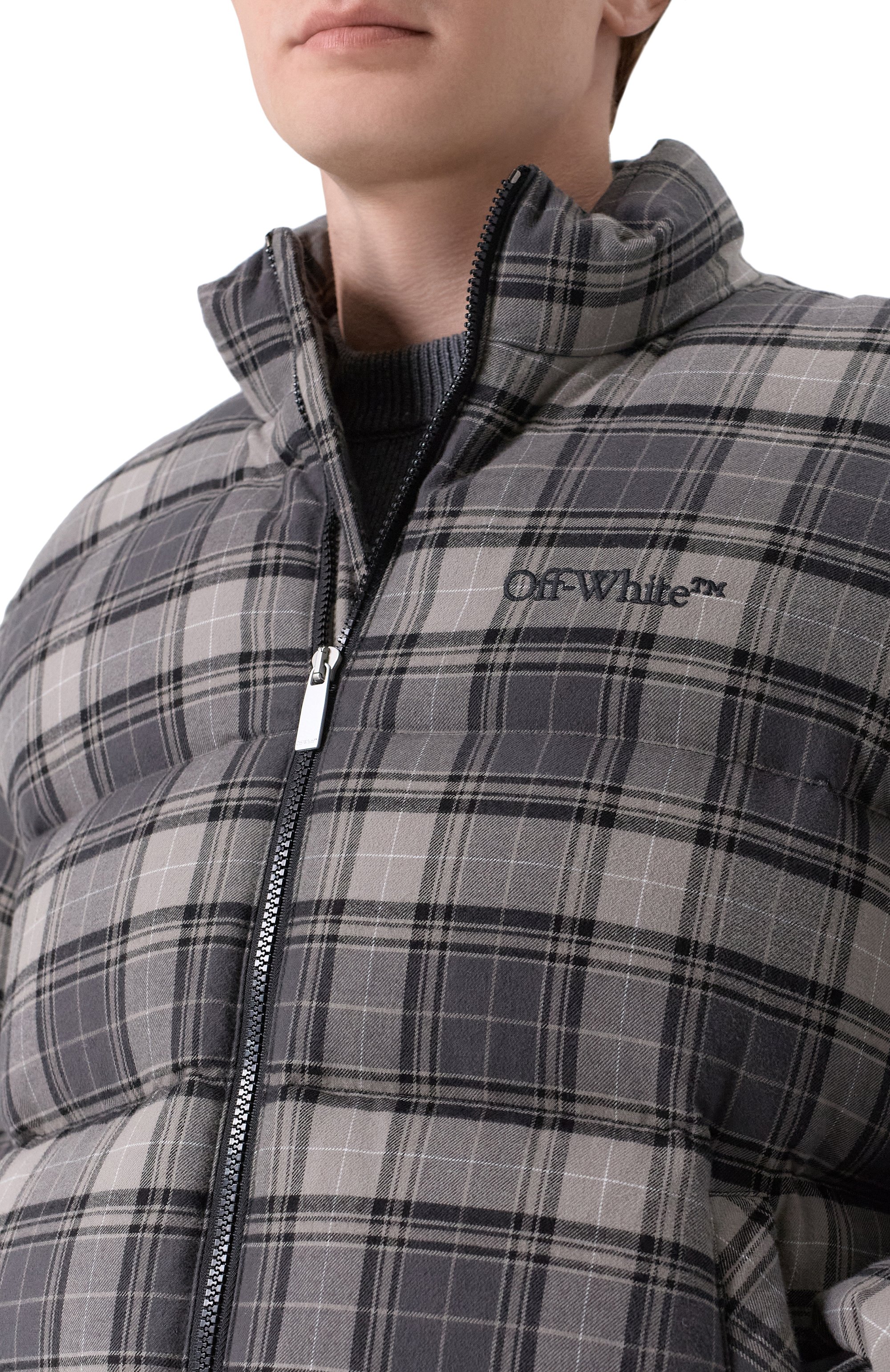 Пуховик OFF-WHITE, арт. 0MED065F25FAB001, фото 5