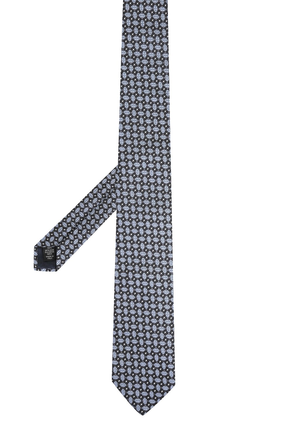 Шелковый галстук с узором ZEGNA, арт. Z9E251L8, фото 2