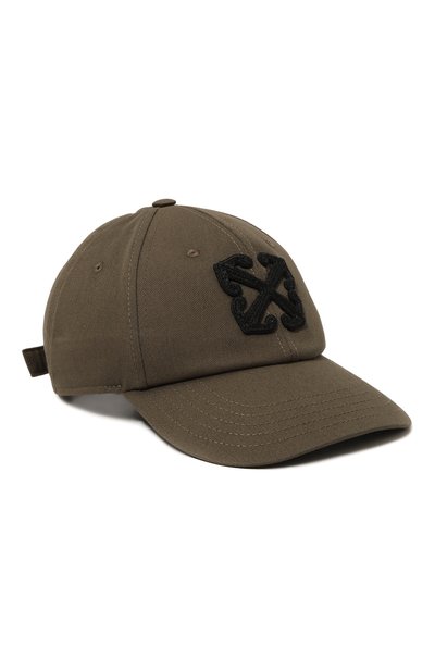 Хлопковая бейсболка OFF-WHITE, арт. 0MLB069F24FAB006, фото 1