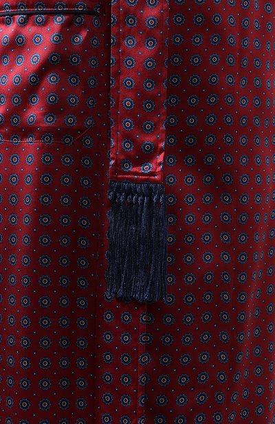 Шелковый халат DEREK ROSE, арт. 5535-BRIN052, фото 5