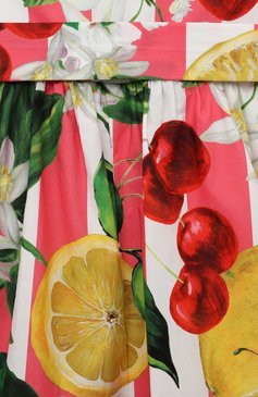 Детский хлопковый комбинезон DOLCE & GABBANA разноцветного цвета, арт. L53DT6/HS5Q6 | Фото 3 (Материал внешний: Хлопок; Девочки Кросс-КТ: Комбинезон-одежда; Рукава: На бретелях, Без рукавов; Ростовка одежда: 6 лет | 116 см, 18 мес | 86 см, 5 лет | 110 см, 3 года | 98 см, 8 лет | 128 см, 12 лет | 152 см, 9 лет | 134 см, 4 года | 104 см)