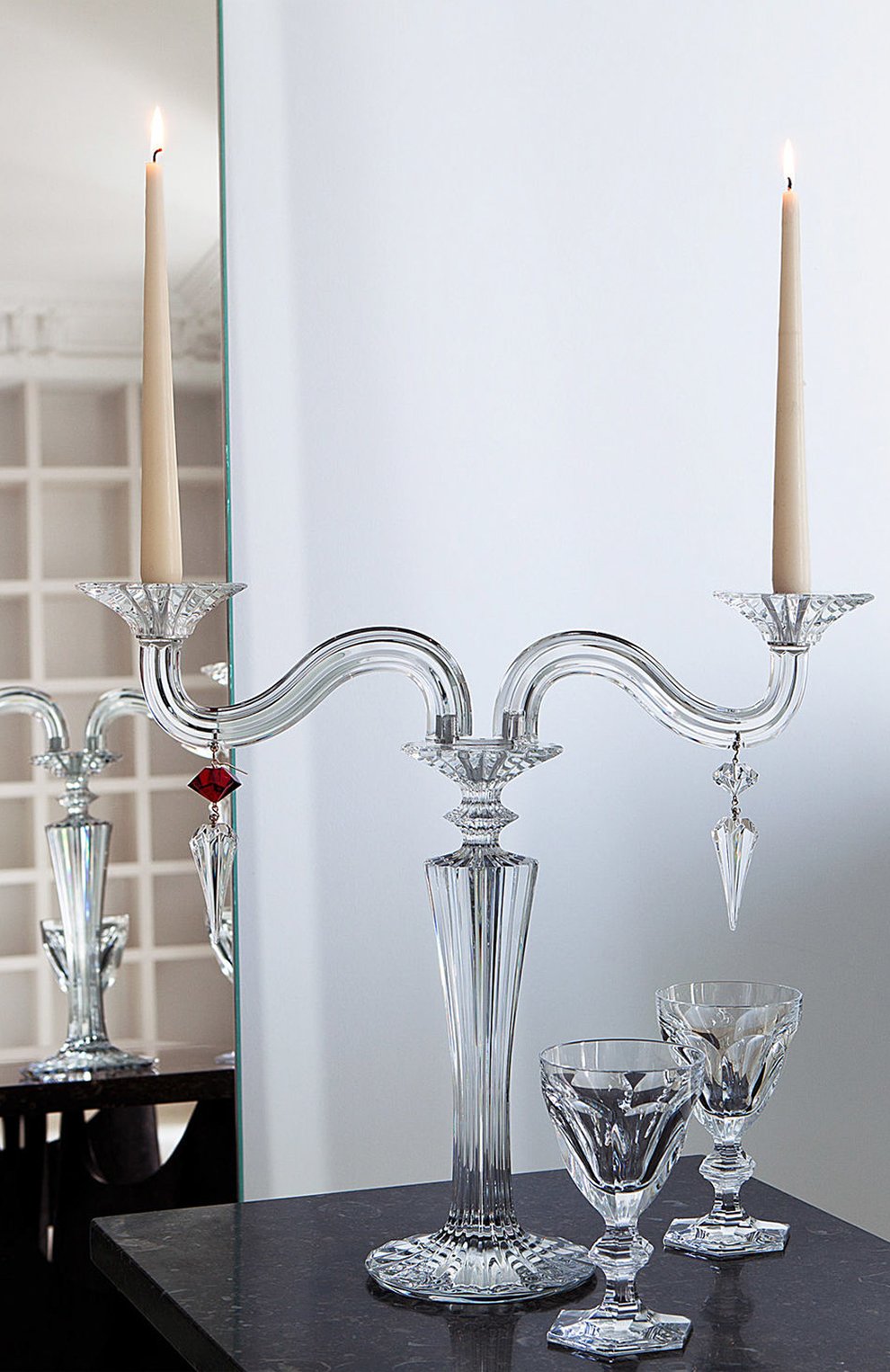 Подсвечник на 2 свечи mille nuits BACCARAT, арт. 2 103 600, фото 2