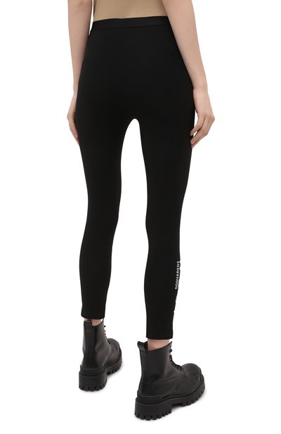 Хлопковые легинсы DSQUARED2, арт. D8N473450, фото 4