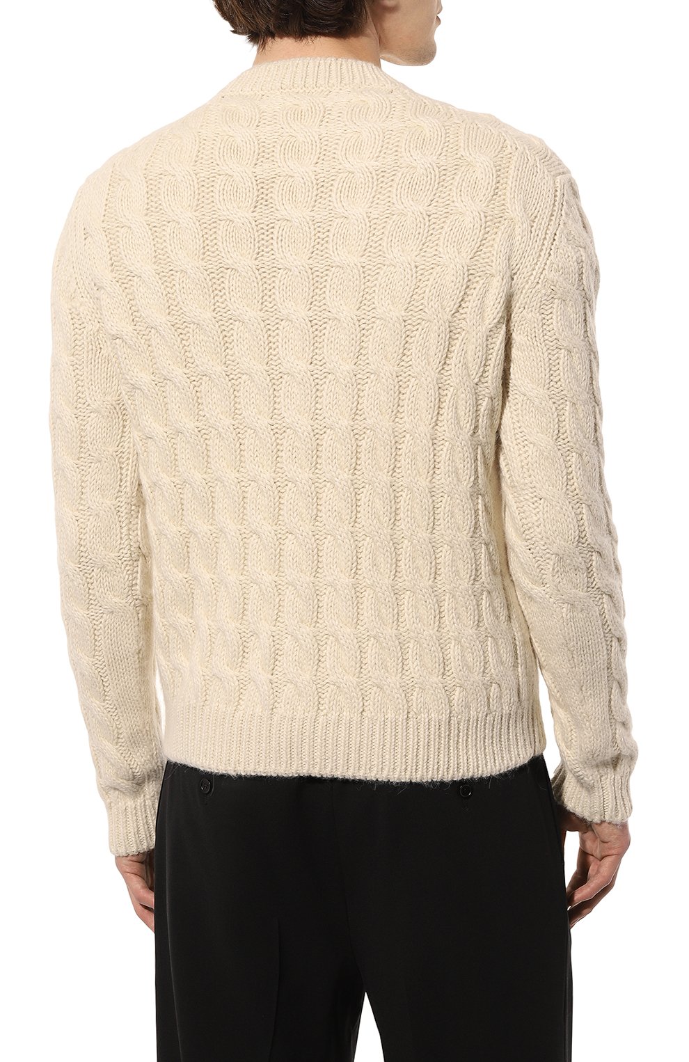 Свитер из шерсти альпака PRADA, арт. UMB343-10HZ-F0009-212, фото 4