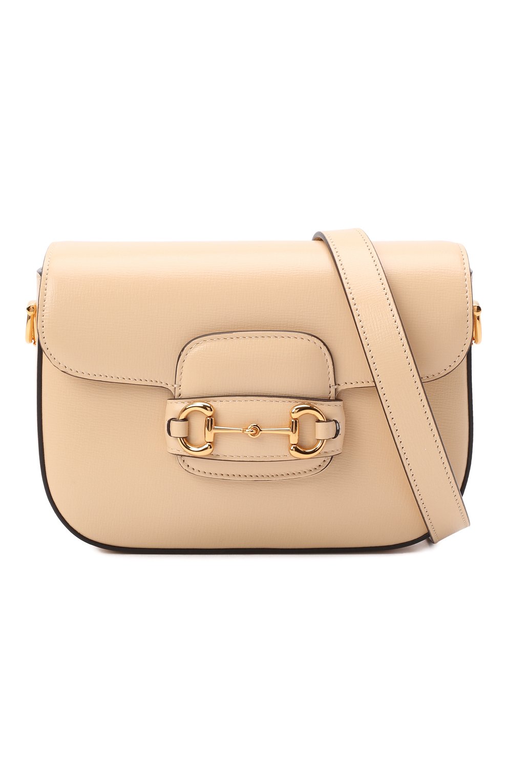 Сумка gg 1955 horsebit mini GUCCI кремового цвета по цене 396000 руб., арт. 658574/18YSG, фото 6 Сумка gg 1955 horsebit mini GUCCI, арт. 658574/18YSG, фото 6