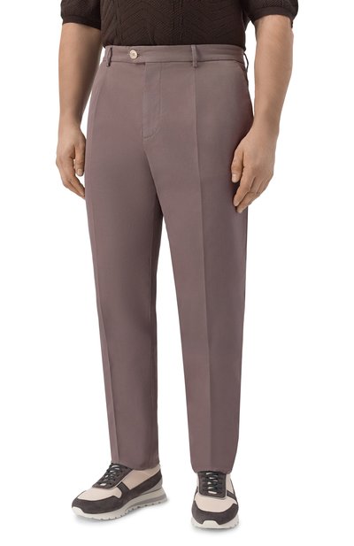Хлопковые брюки BRUNELLO CUCINELLI, арт. M252DE1450, фото 3