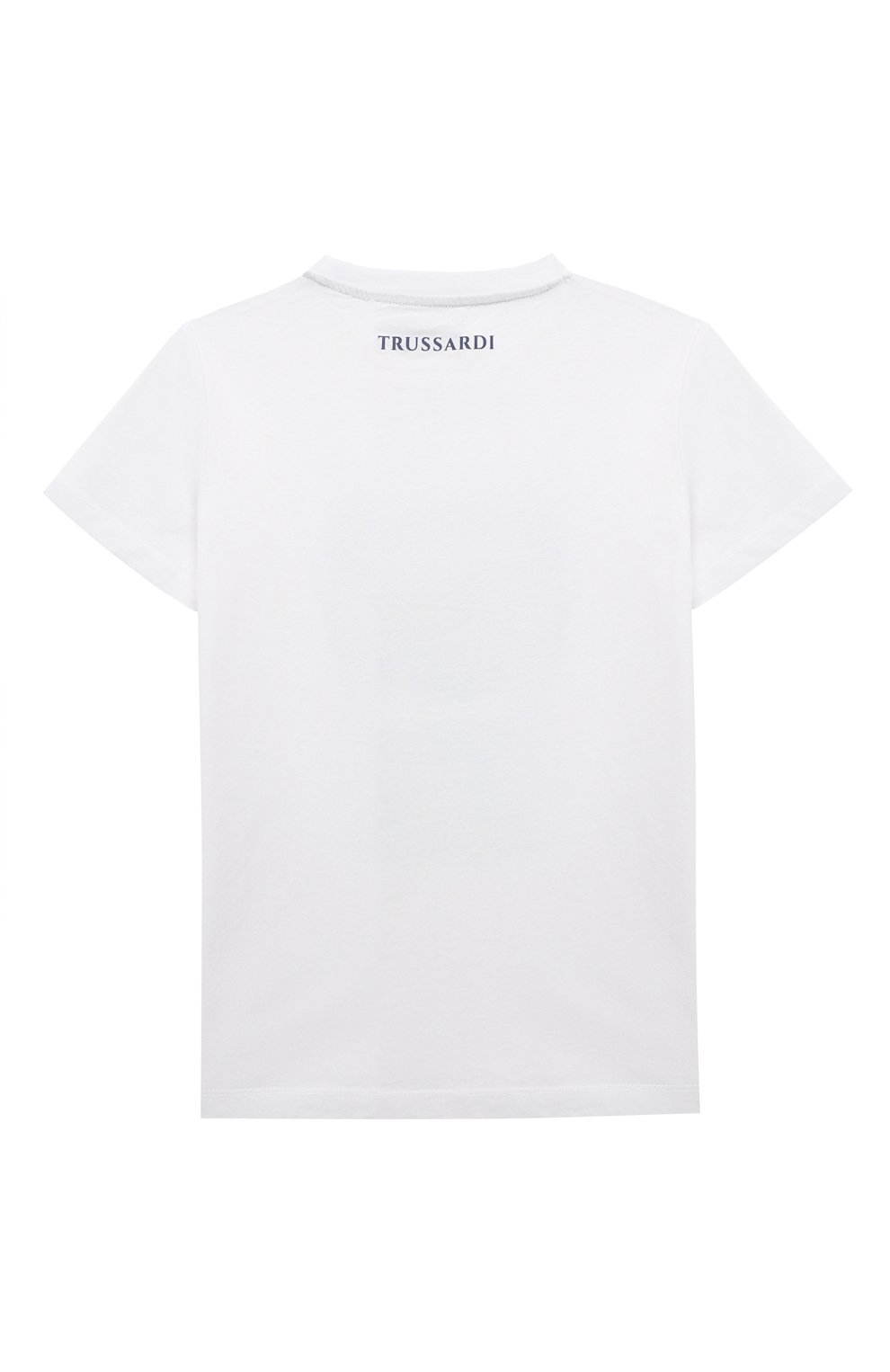 Хлопковая футболка TRUSSARDI JUNIOR, арт. TBP23005TS, фото 2