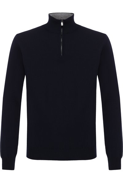 Джемпер из смеси шерсти и кашемира с воротником-стойкой на молнии CORNELIANI, арт. 00M511-0025110, фото 1