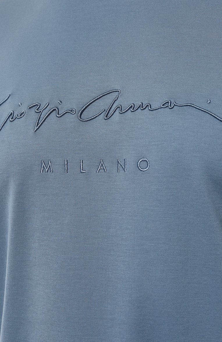 Хлопковая футболка GIORGIO ARMANI, арт. 6GSM90/SJRQZ, фото 1