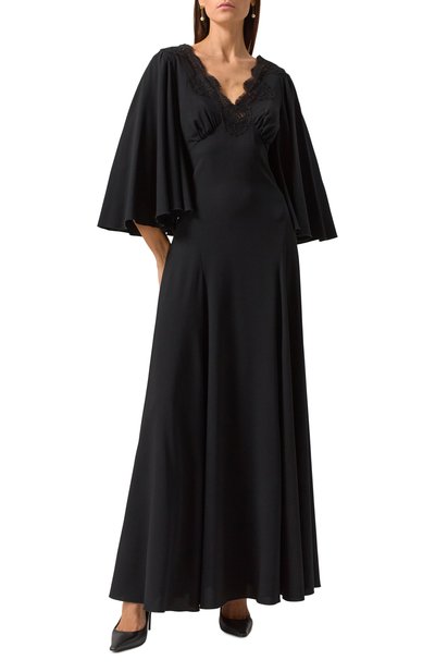 Платье из вискозы и шелка DOLCE & GABBANA, арт. F6JLPT/FURGC, фото 3