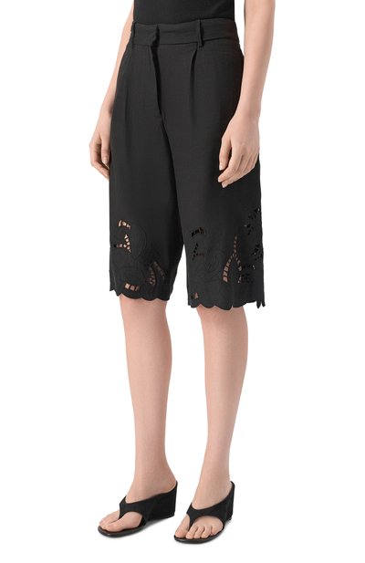 Шорты из вискозы и льна ERIKA CAVALLINI, арт. P6SL11, фото 3