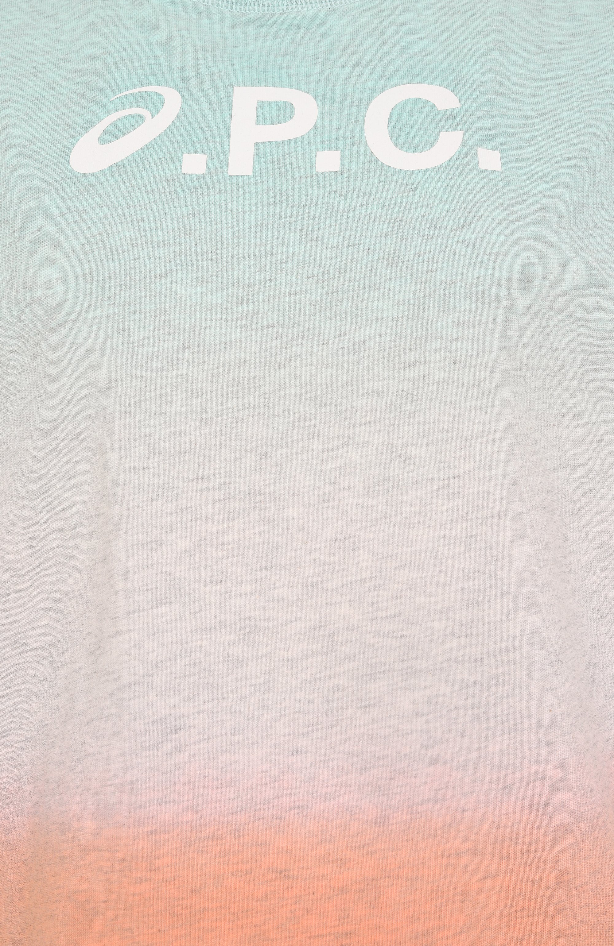 Хлопковая футболка a.p.c. x asics A.P.C., арт. C0EAV-F26482, фото 6