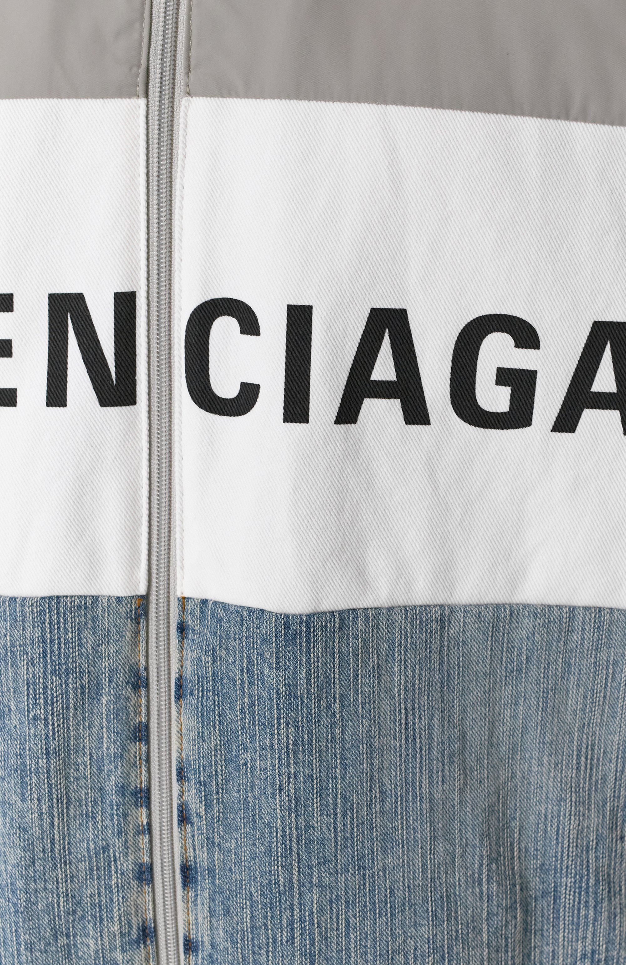 Комбинированная куртка BALENCIAGA, арт. 822843/TRW65, фото 10