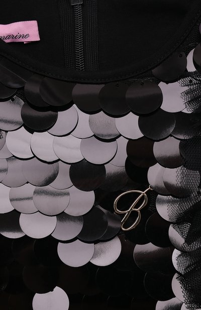 Платье BLUMARINE черного цвета по цене 26950 руб., арт. IA3010J1915, фото 3 Платье BLUMARINE, арт. IA3010J1915, фото 3