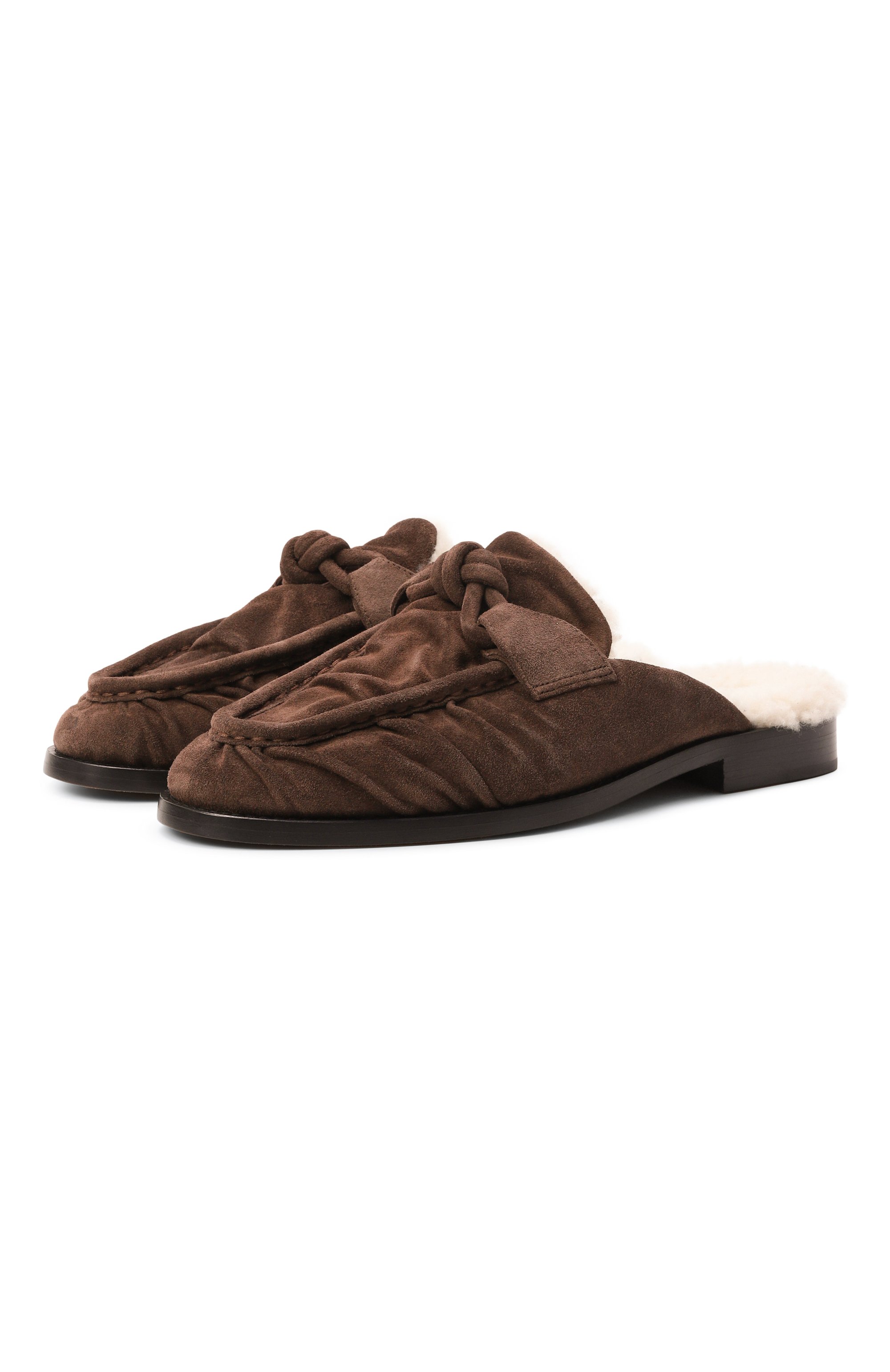 Замшевые сабо astaire BOTTEGA VENETA, арт. 861917/V3MS3, фото 1