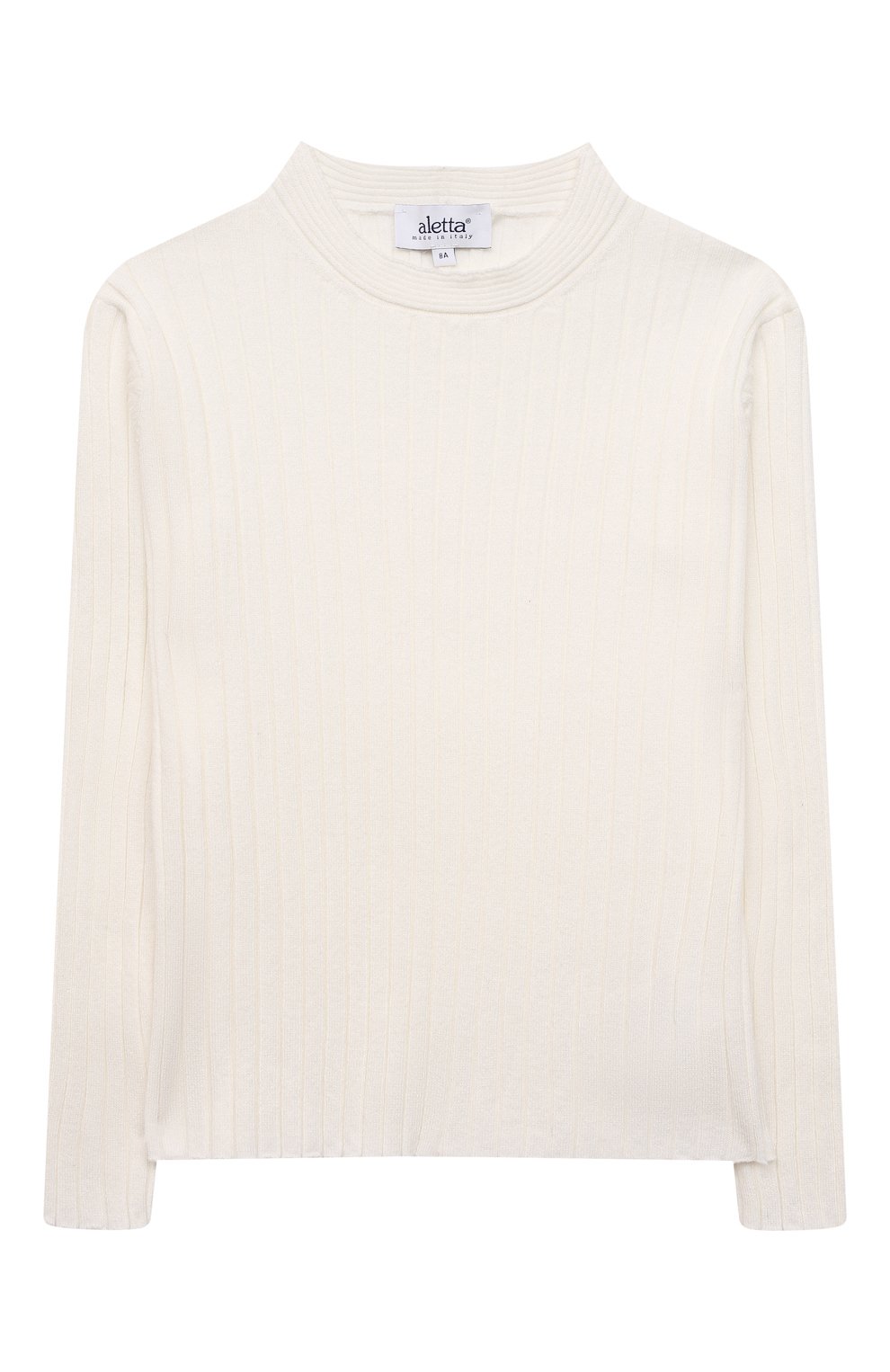 Пуловер из вискозы ALETTA молочного цвета по цене 10750 руб., арт. AKF210823-80/4A-8A, фото 1 Пуловер из вискозы ALETTA, арт. AKF210823-80/4A-8A, фото 1