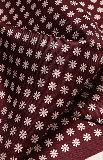 Шелковый платок с узором ZEGNA, арт. Z9I1939A, фото 2